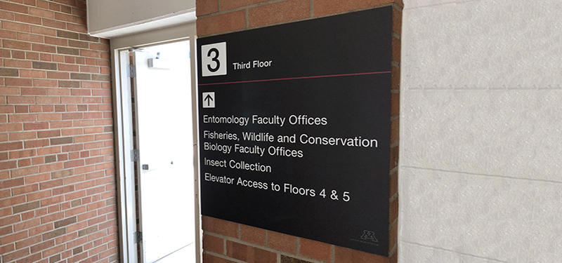 Interior Directional Signs