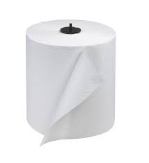 roll of white paper towel