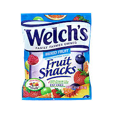 fruit snack wrapper