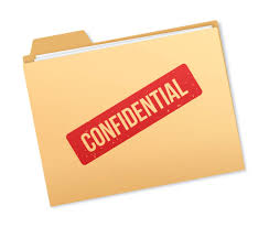 confidential folder